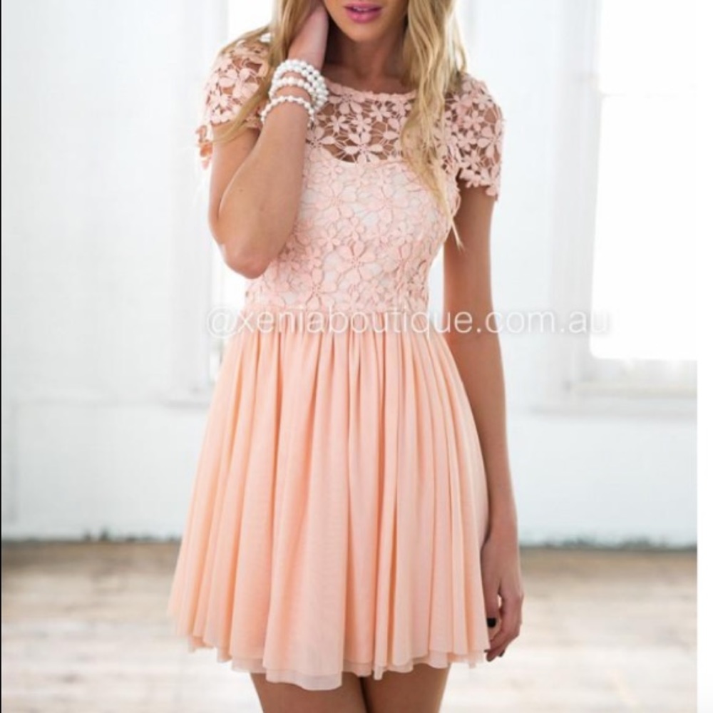Light pink dress